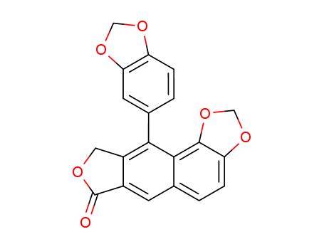 10-(1,3-Benzodioxol-5-yl)furo[3',4':6,7]naphtho[1,2-d]-1,3-dioxol-7(9H)-one