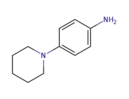 Molecular Structure of 2359-60-6 (4-Piperidinoaniline)