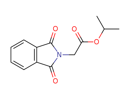 Molecular Structure of 101855-37-2 (2H-Isoindole-2-acetic acid, 1,3-dihydro-1,3-dioxo-, 1-methylethyl ester)