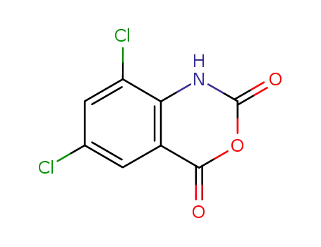Molecular Structure of 4693-00-9 (3,5-DICHLOROISATOIC ANHYDRIDE)