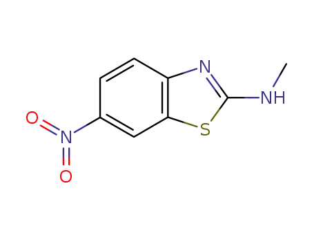 2-Benzothiazolamine,N-methyl-6-nitro-(9CI)