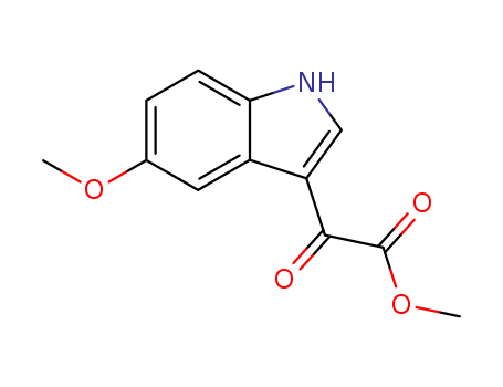 5-Methoxy-3-indoleglyoxylic acid methyl ester