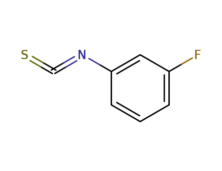 Molecular Structure of 404-72-8 (3-Fluorophenyl isothiocyanate)