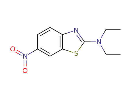 2-Benzothiazolamine, N,N-diethyl-6-nitro-