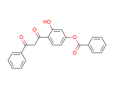 1,3-Propanedione,1-[4-(benzoyloxy)-2-hydroxyphenyl]-3-phenyl- cas  5465-06-5