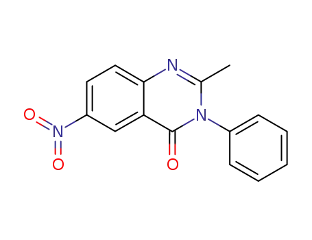 4(3H)-Quinazolinone, 2-methyl-6-nitro-3-phenyl-