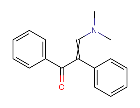 Molecular Structure of 17059-74-4 (3-(dimethylamino)-1,2-diphenyl-2-propen-1-one)