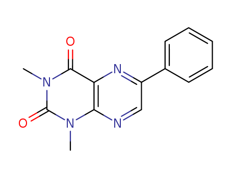 2,4(1H,3H)-Pteridinedione,1,3-dimethyl-6-phenyl- cas  25477-76-3