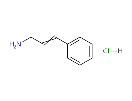 Molecular Structure of 5586-89-0 (CINNAMYLAMINE HYDROCHLORIDE)