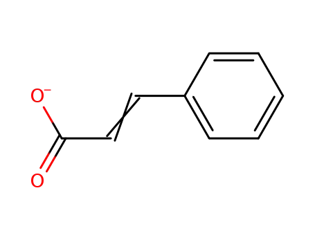Molecular Structure of 4151-45-5 (cinnamate)