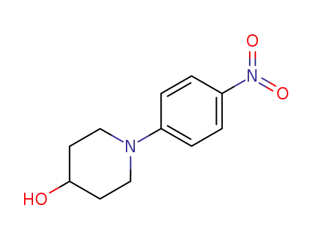 Molecular Structure of 79421-45-7 (4-Hydroxy-1-(4-nitrophenyl)piperidine)