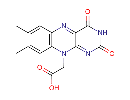 7,8-Dimethyl-10-carboxymethylisoalloxazine