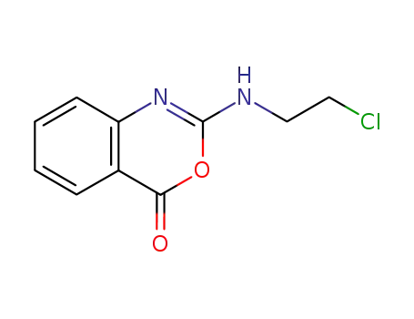 2-((2-Chloroethyl)amino)-4H-3,1-benzoxazin-4-one