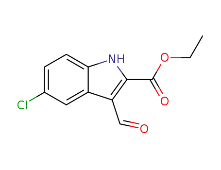 Ethyl 5-chloro-3-formyl-1H-indole-2-carboxylate