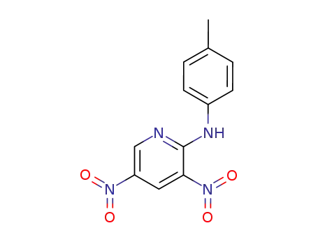 Molecular Structure of 91974-98-0 (N-(4-methylphenyl)-3,5-dinitropyridin-2-amine)