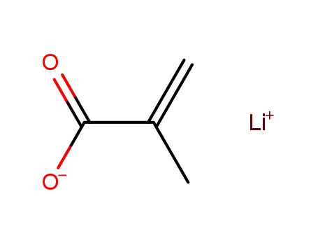 Molecular Structure of 13234-23-6 (LITHIUM METHACRYLATE)