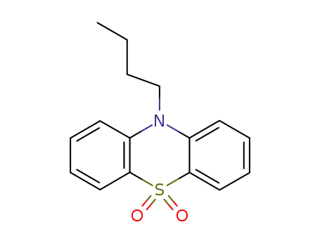 Molecular Structure of 6109-15-5 (10-butylphenothiazine 5,5-dioxide)