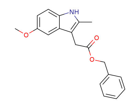 1H-Indole-3-acetic acid, 5-methoxy-2-methyl-, phenylmethyl ester