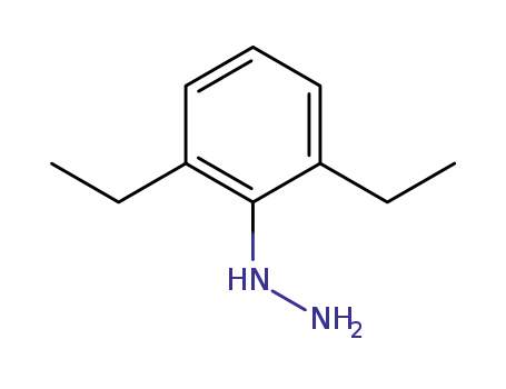 Molecular Structure of 84828-07-9 ((2,6-DIETHYL-PHENYL)-HYDRAZINE)
