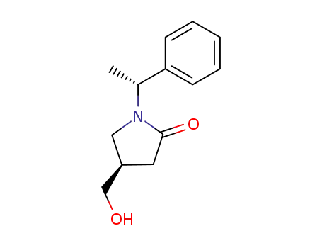 (R)-4-(Hydroxymethyl)-1-((R)-1-phenylethyl)pyrrolidin-2-one