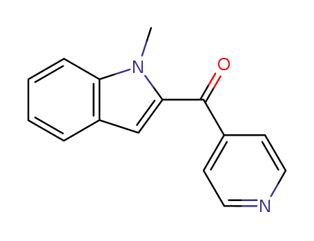 Methanone, (1-methyl-1H-indol-2-yl)-4-pyridinyl-