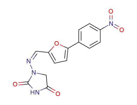 3-[(E)-[5-(4-nitrophenyl)furan-2-yl]methylideneamino]-2-oxo-4H-imidazol-5-olate