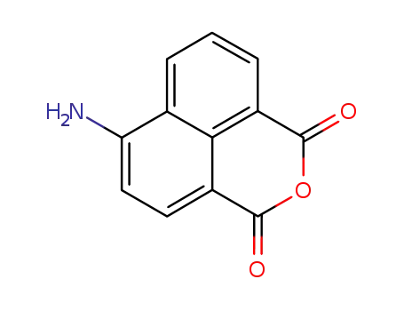 Molecular Structure of 6492-86-0 (4-Amino-1,8-naphthalic anhydride)