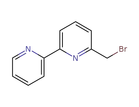 Molecular Structure of 83478-63-1 (2,2'-Bipyridine, 6-(bromomethyl)-)