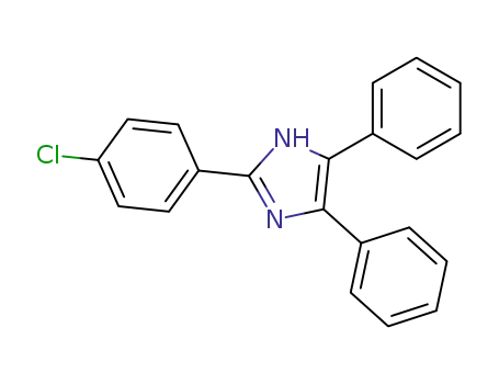 1H-Imidazole,2-(4-chlorophenyl)-4,5-diphenyl-