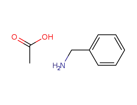 Molecular Structure of 2182-52-7 (Benzylammonium acetate)
