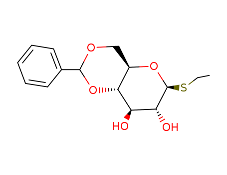 Ethyl 4,6-O-benzylidene-1-thio-b-D-glucopyranoside