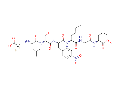 Leu-Ser-p-nitro-Phe-Nle-Ala-Leu methyl ester TFA