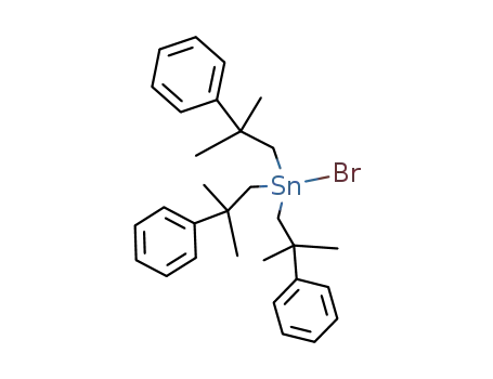 Bromotris(2-methyl-2-phenylpropyl)stannane