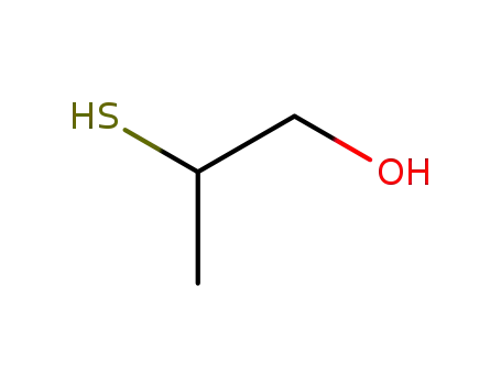Molecular Structure of 3001-64-7 (2-mercaptopropanol)