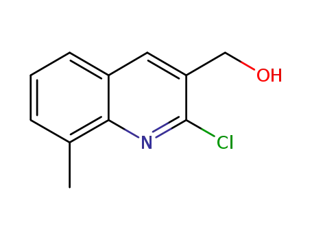 (2-CHLORO-8-메틸퀴놀린-3-YL)메탄올