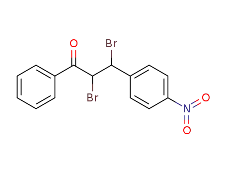 1-Propanone,2,3-dibromo-3-(4-nitrophenyl)-1-phenyl-