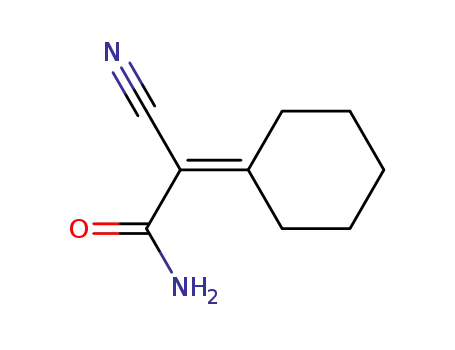 2-cyano-2-cyclohexylideneacetamide