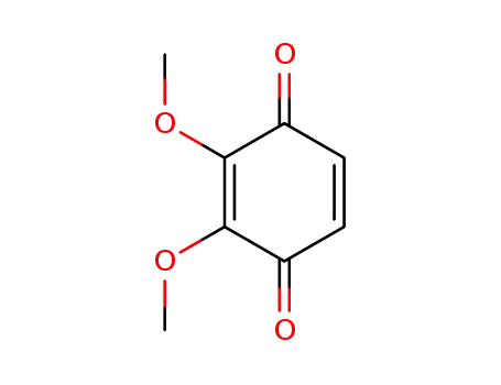 Molecular Structure of 3117-02-0 (2,5-Cyclohexadiene-1,4-dione,2,3-dimethoxy-)