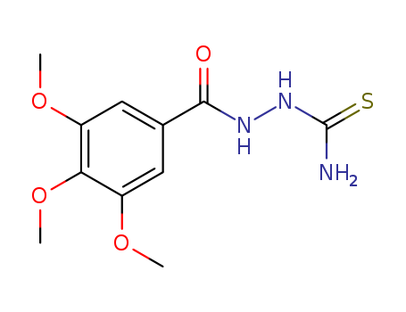 2-(3,4,5-Trimethoxybenzoyl)hydrazinecarbothioamide