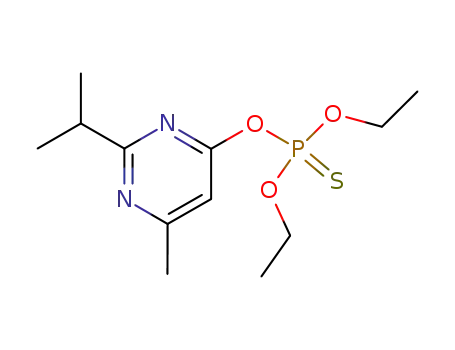 Molecular Structure of 333-41-5 (Diazinon)