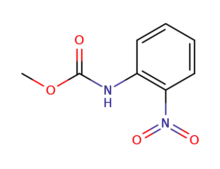 Molecular Structure of 13725-30-9 (N-(2-Nitrophenyl)carbamic acid methyl ester)
