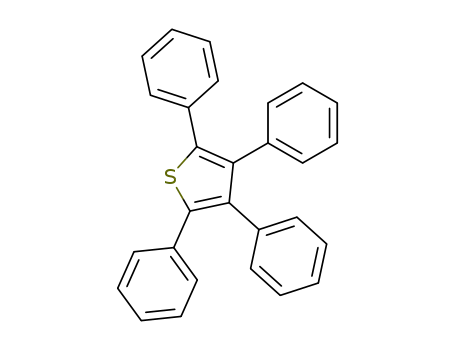 Molecular Structure of 1884-68-0 (Tetraphenylthiophene)