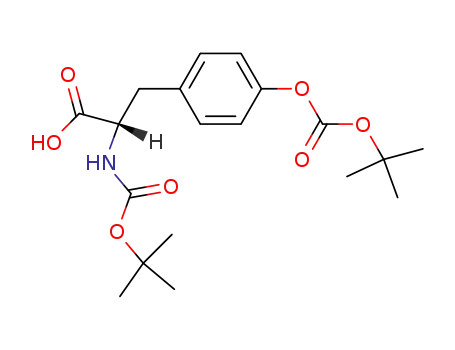 (2S)-2-[(2-methylpropan-2-yl)oxycarbonylamino]-3-[4-[(2-methylpropan-2-yl)oxycarbonyloxy]phenyl]propanoicacid