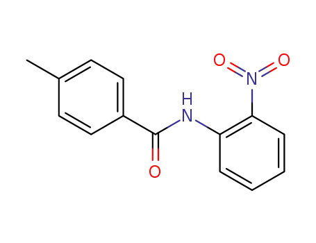 Molecular Structure of 56564-44-4 (Benzamide, 4-methyl-N-(2-nitrophenyl)-)