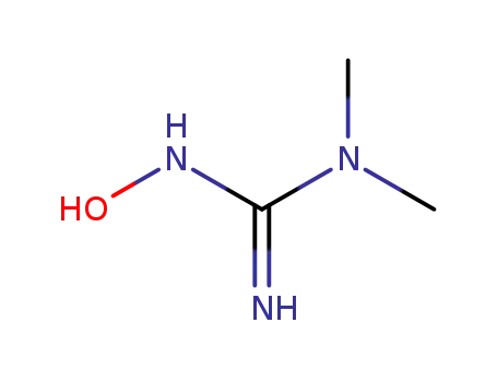 Molecular Structure of 29044-27-7 (Guanidine, N'-hydroxy-N,N-dimethyl-)