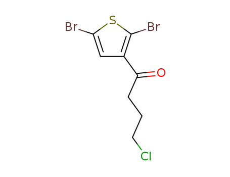 1-Butanone, 4-chloro-1-(2,5-dibromo-3-thienyl)-