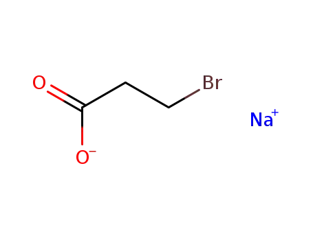 Propanoic acid, 3-bromo-, sodium salt