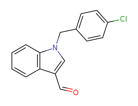 1-(4-chlorobenzyl)-1H-indole-3-carbaldehyde(SALTDATA: FREE)