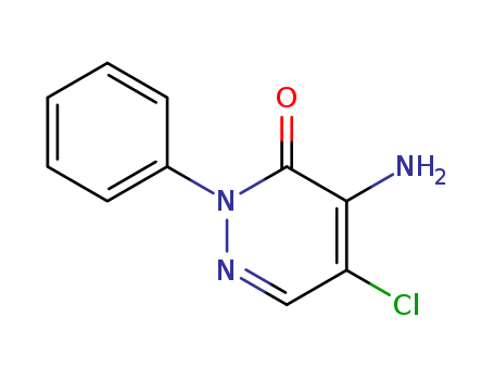 3(2H)-Pyridazinone, 4-amino-5-chloro-2-phenyl-