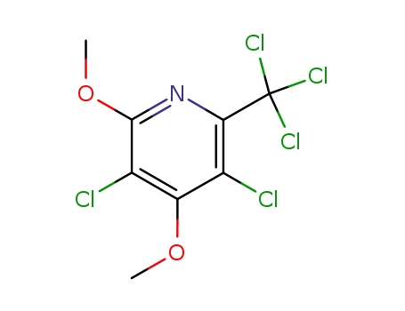 Pyridine,3,5-dichloro-2,4-dimethoxy-6-(trichloromethyl)- cas  108030-77-9